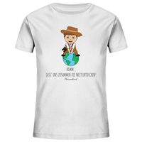 "Komm', lass' uns zusammen die Welt entdecken!", T-Shirt, Abenteurer, 18 Varianten