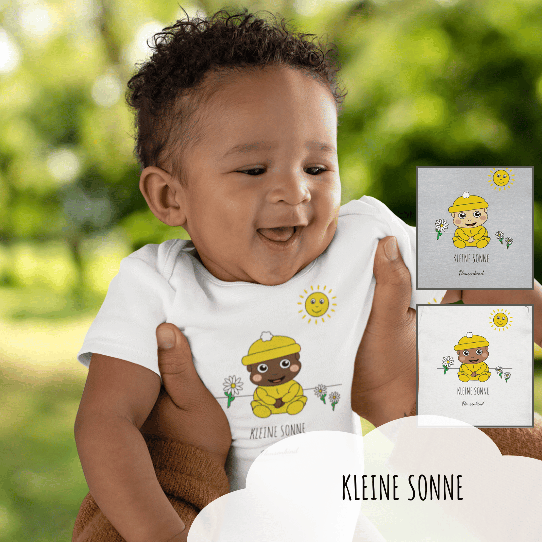 "kleine Sonne", Babybody, 6 Varianten