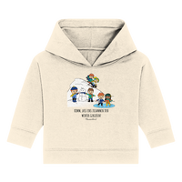 "Lass uns den Winter genießen", Kapuzenpullover für Kleinkinder, 2 Varianten