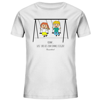"Komm', lass' uns bis zum Himmel fliegen!", T-Shirt für Kinder 3-12 Jahre, 2 Varianten