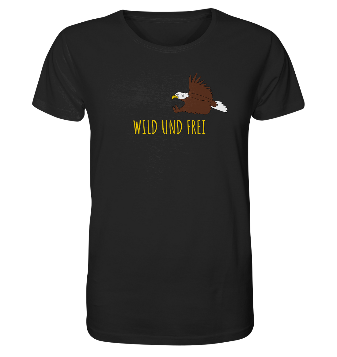 "wild und frei", Herrenshirt, 3 Varianten