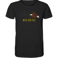 "wild und frei", Herrenshirt, 3 Varianten